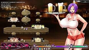 Karryn's Prison Gameplay With Suggestive Prisoner Mode