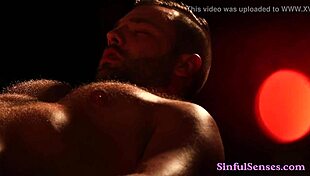 Busty blonde Angel Wicky indulges in sensual anal play with rimjob.