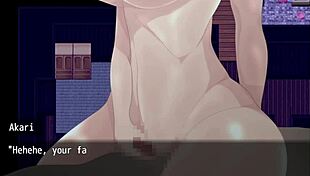 Blonde Cums on Thighs Publicly