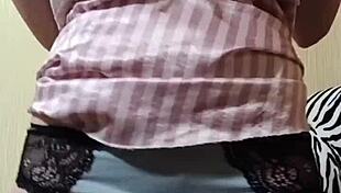 Fetish Elza Kom Pussy in Panties!