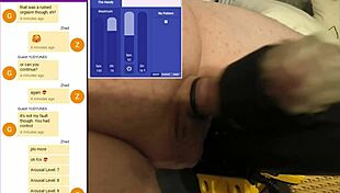 Online session where I exposed myself to strangers in a chat