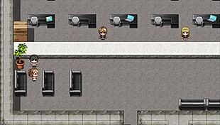 Blonde Cums on Thighs Publicly