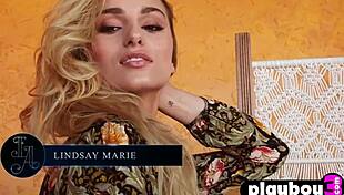 Milfs Lindsay Marie Bra Slipped Down Revealing Beautiful Small 18+ Tits Naked