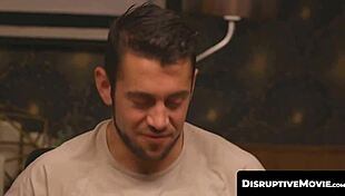 hey, check disruptivemovie com - johnny ford and michael boston in wild bareback orgy