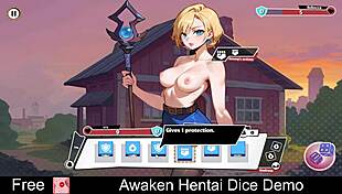 I awaken in this hentai dice game, feeling so erotic and anime-inspired.