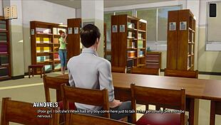 This 3D teen gets her clothes ripped for sexy action!