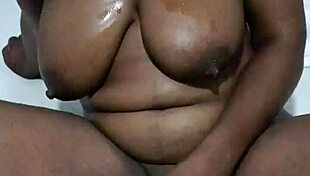 squirty waterfall from fucking ass with dildo