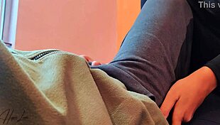 yo, my stepsister is straight-up sucking my big cock in this homemade clip. she's a total latina babe!