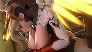 Check out this perfect 3D SFM Mercy compilation with sound, featuring anime hentai styles.