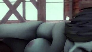 Ever seen a black guy bang Final Fantasy XIV characters?