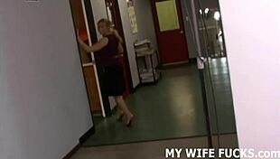 watching your wife get boned is so hot, old cuckold thrill