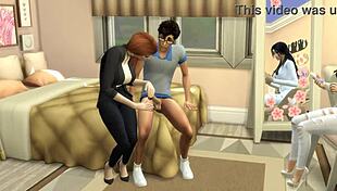 The Sims 4 Tigress Pussy Explored Roughly Outdoors!