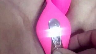 Massive Squirt Covers the Camera with Remote Vibrator and Dildo.