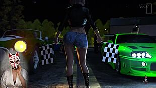 Race of Life Ep 7: Intense Boob Race in Hentai Anime