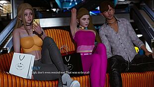 playing eternum 210 with huge tits and curvy anime girls 😍