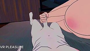 vr milf mom gets wet pussy licked and dildo fucked