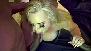 Katrina Thicc Handles 4 BBCs in Sloppy Gangbang Action