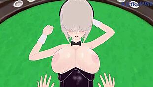 hana uzaki and yanagi uzaki bunny girl intense sex - uzaki-chan wants to hang out hentai