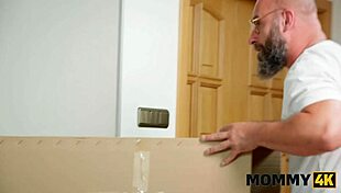 Dominant granny orders, 'Fuck my stepmom while we watch.'