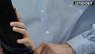 Teen Gets Tied Up And Pleasured By Her Lover In A Wet Fantasy.