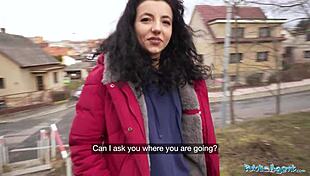 i lost at rock paper scissors and got my pussy fucked by a big cock in public, oops!