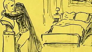 I loves these vintage erotic drawings, so hots!