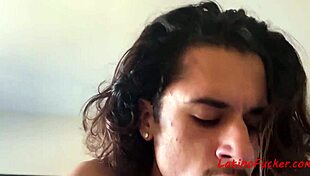 latina teen rides old guy outdoors for cash