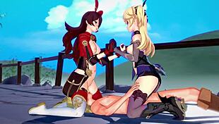 Genshin Impact Two Archer Girls Engage In 3d Hentai Uncensored