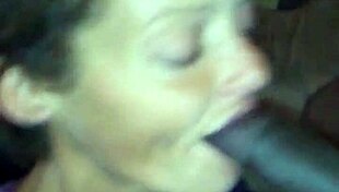 just saw this hooker take cum in her mouth with no hands, wild stuff