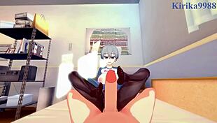 hana uzaki and TSUKI UZAKI have INTENSE SEX in this uzaki-chan wants to hang out POV HENTAI