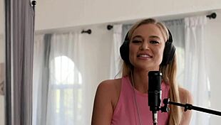 I watch curvaceous blake blossom ride mike mancinis cock.