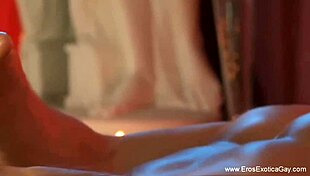 In this casual gay kama sutra session, he explores anal positions with handjob and assfucking