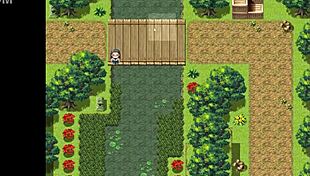 Tanned girl natsuki masturbates huge bbc outside in hentai game ep 12