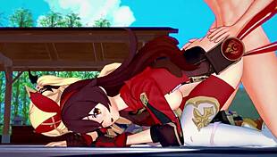 Genshin Impact Two Archer Girls Engage In 3d Hentai Uncensored