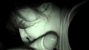 Emotional Webcam Session Where Prostitute Gives Blowjob For 20 Pounds On The Road