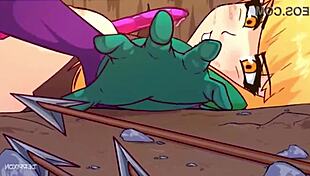 In this ANIMACION by Derpixon the story unfolds with exciting ADVENTURES