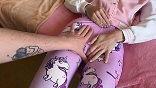 Okay, just rub my pussy a little, no deep stuff, alright? 😜