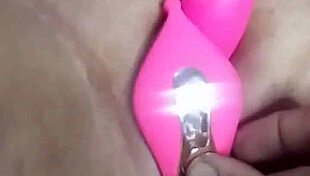 Massive Squirt Covers the Camera with Remote Vibrator and Dildo.