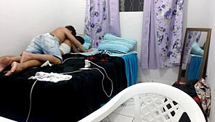 Young interracial stud pounds big ass in doggystyle assfucking with monster cock.