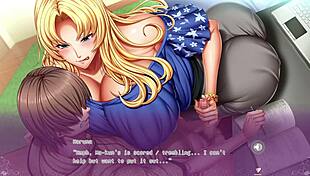 In Katei Kyoushi x Saimin 2, the milf tutor hypnotizes her student, revealing big tits in anime hentai