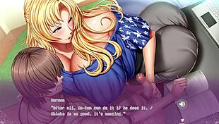 In Katei Kyoushi x Saimin 2, the milf tutor hypnotizes her student, revealing big tits in anime hentai