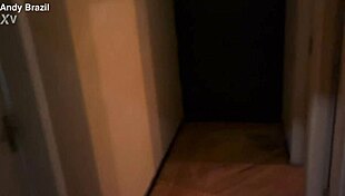 Shy gay guy from bar gets handjob and blowjob in sauna live show