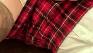 Student's huge tits ride dildo while vibrator masturbates wet pussy to orgasm