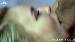 Long-Haired Slut Bella Mur Delivers Rough Blowjob and Epic Cumshots