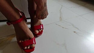 Taking The Young Carioca To The Beach For A Couple's Adventure.