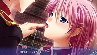 Kisaki Mio engages in passionate lesbian scenes in Valkyrie Drive.