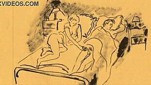 I loves these vintage erotic drawings, so hots!