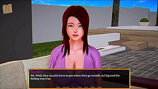 Exploring my new stepfamily in game 605