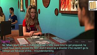 A wife and stepmother play game