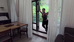 Stepmom Blows Stepson Then Fucks Anal And Pussy Roughly